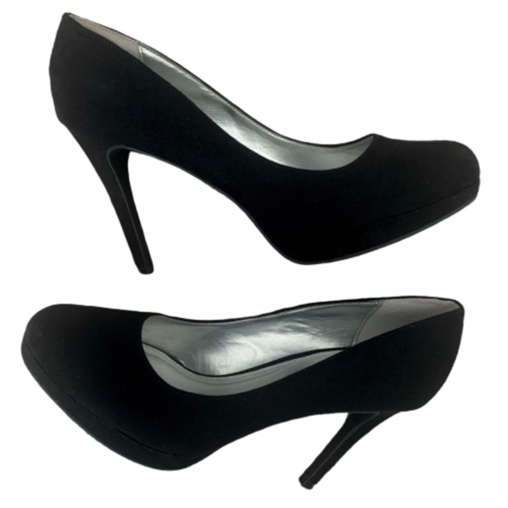 🌟 3 FOR $25 | Black Suede Pumps